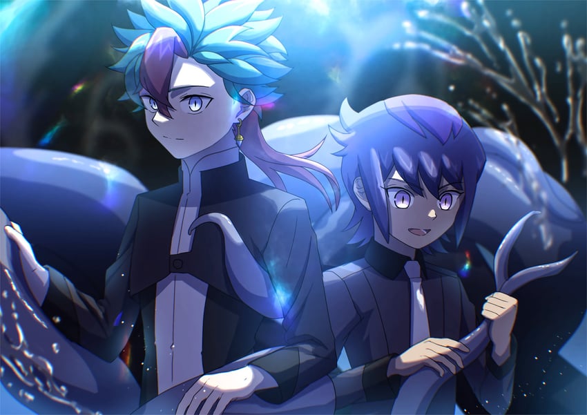 ryugu phaser and ryugu tremelo (yu-gi-oh! and 1 more) drawn by atltax_00