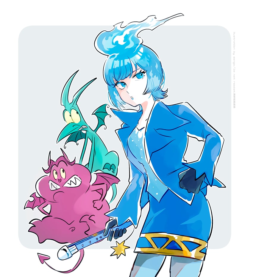 ms. hades, pain, and panic (disneyland and 1 more) drawn by airagency1005
