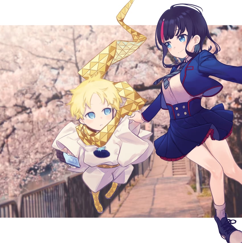 utsumi erice and voyager (fate and 1 more) drawn by daisi_gi
