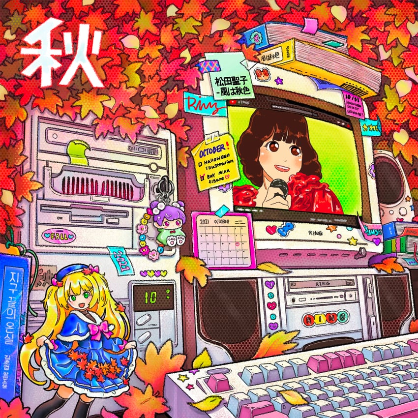 matsuda seiko (original and 2 more) drawn by ring_411
