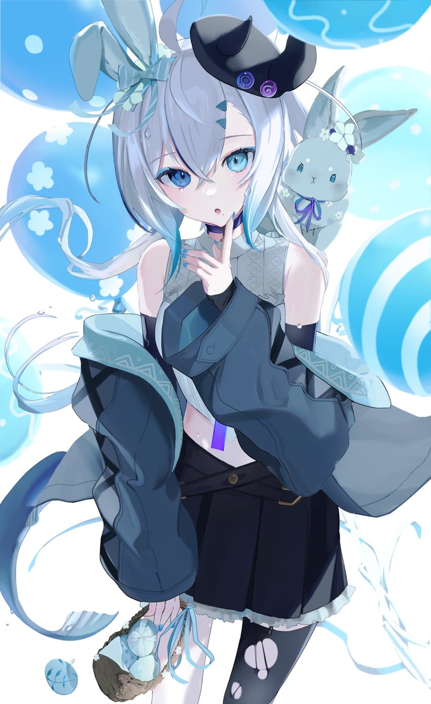 maia levia (indie virtual youtuber) drawn by sankichi_(croquette_crab)