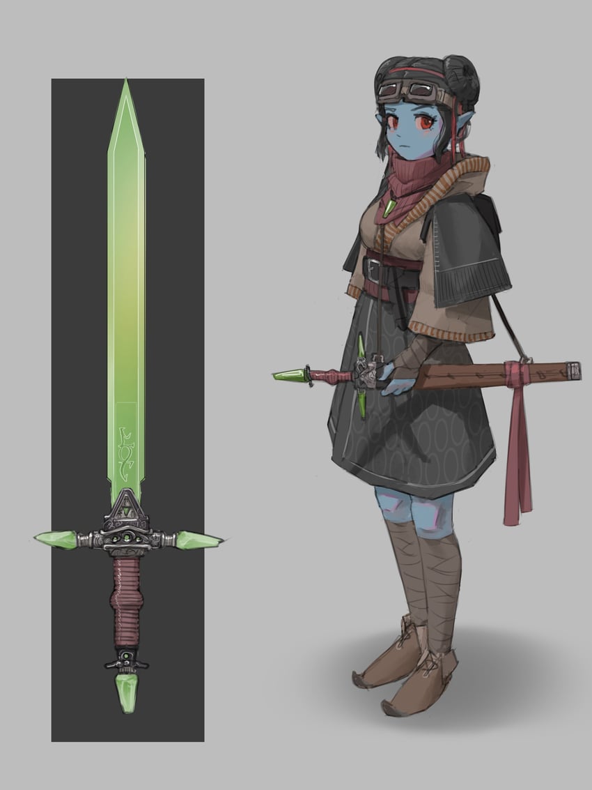 the elder scrolls and 1 more drawn by notfuji