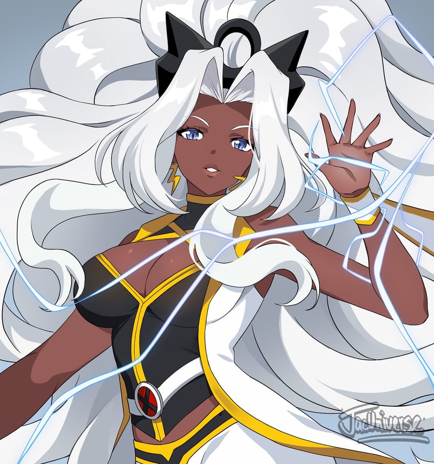 storm (marvel and 2 more) drawn by jacinth_peters