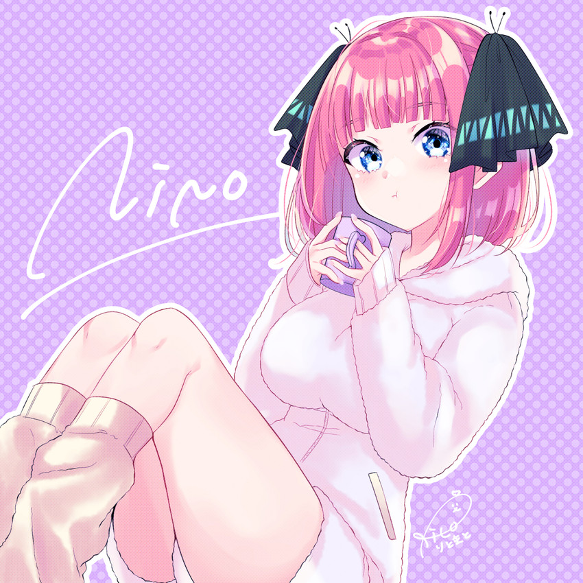 nakano nino (go-toubun no hanayome) drawn by rinne_(mizunosato)