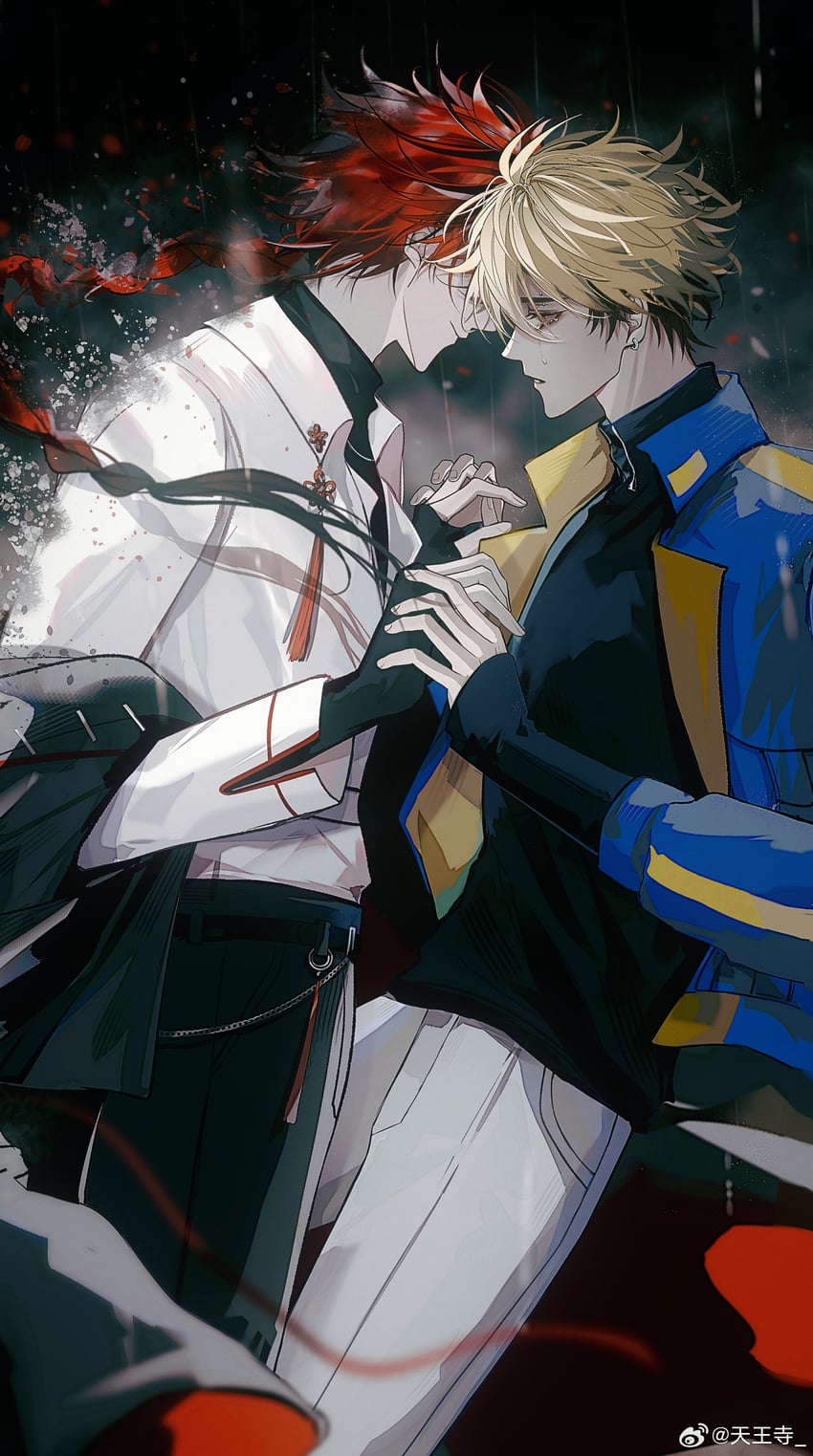 xia fei and xiao weiying (shiguang dailiren) drawn by tennouji_(weibo_7977958040)