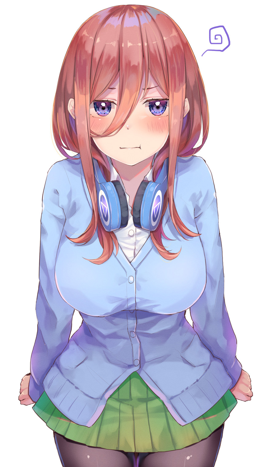 nakano miku (go-toubun no hanayome) drawn by yuunamida_uyu