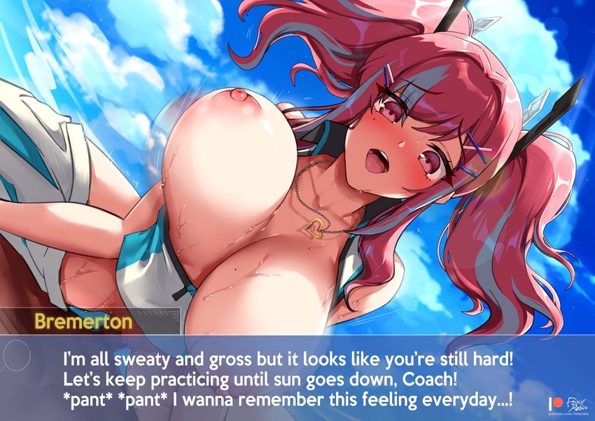 bremerton (azur lane) drawn by foxyreine