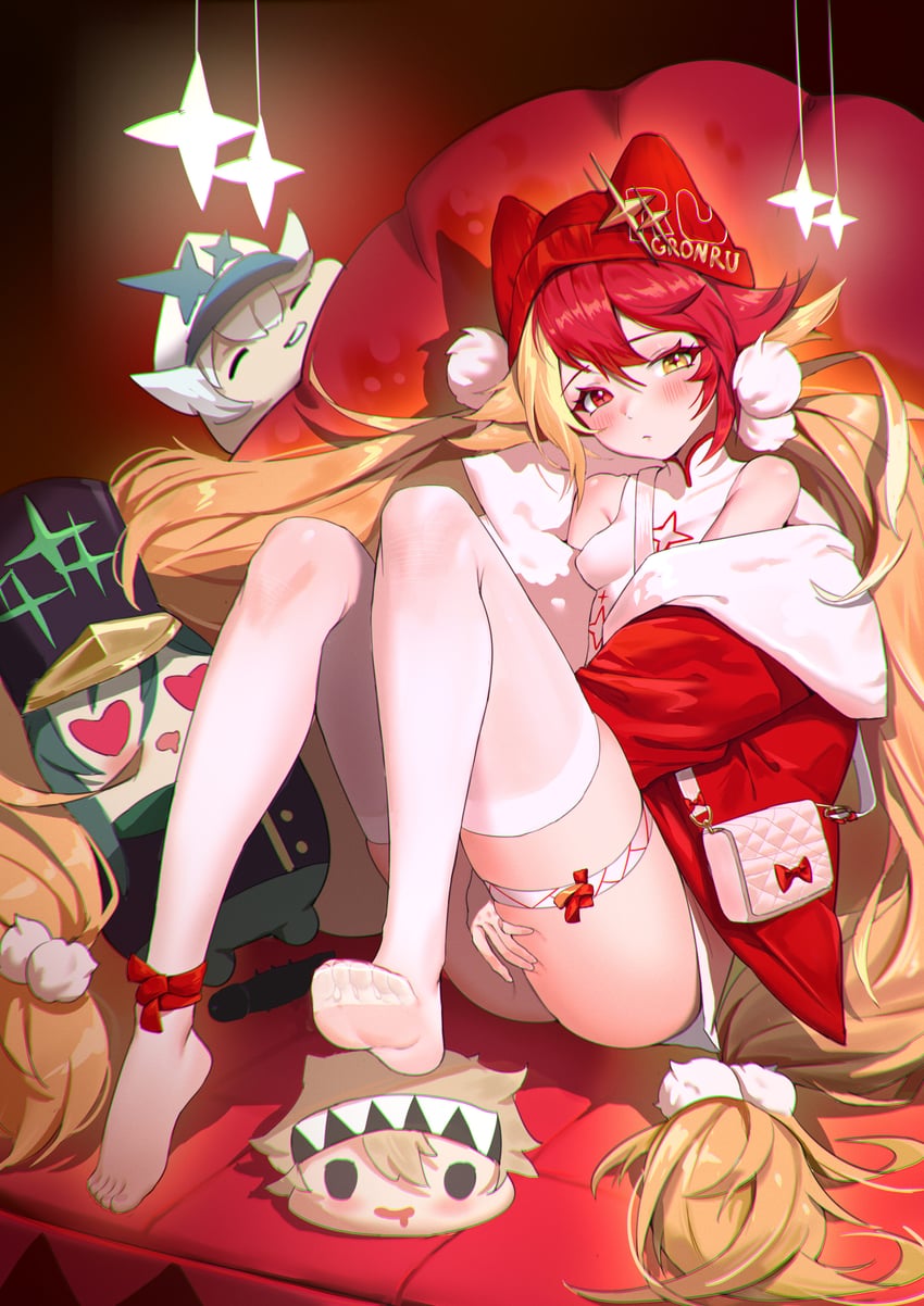 navigator, gronru, philyshy, and migard (alchemy stars) drawn by xuxuxu