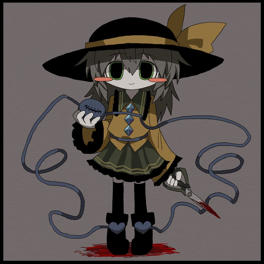 komeiji koishi (touhou and 1 more) drawn by zunusama