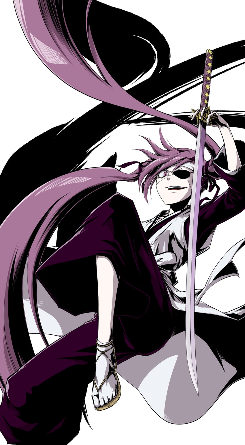 saitou furoufushi (bleach and 1 more) drawn by unli