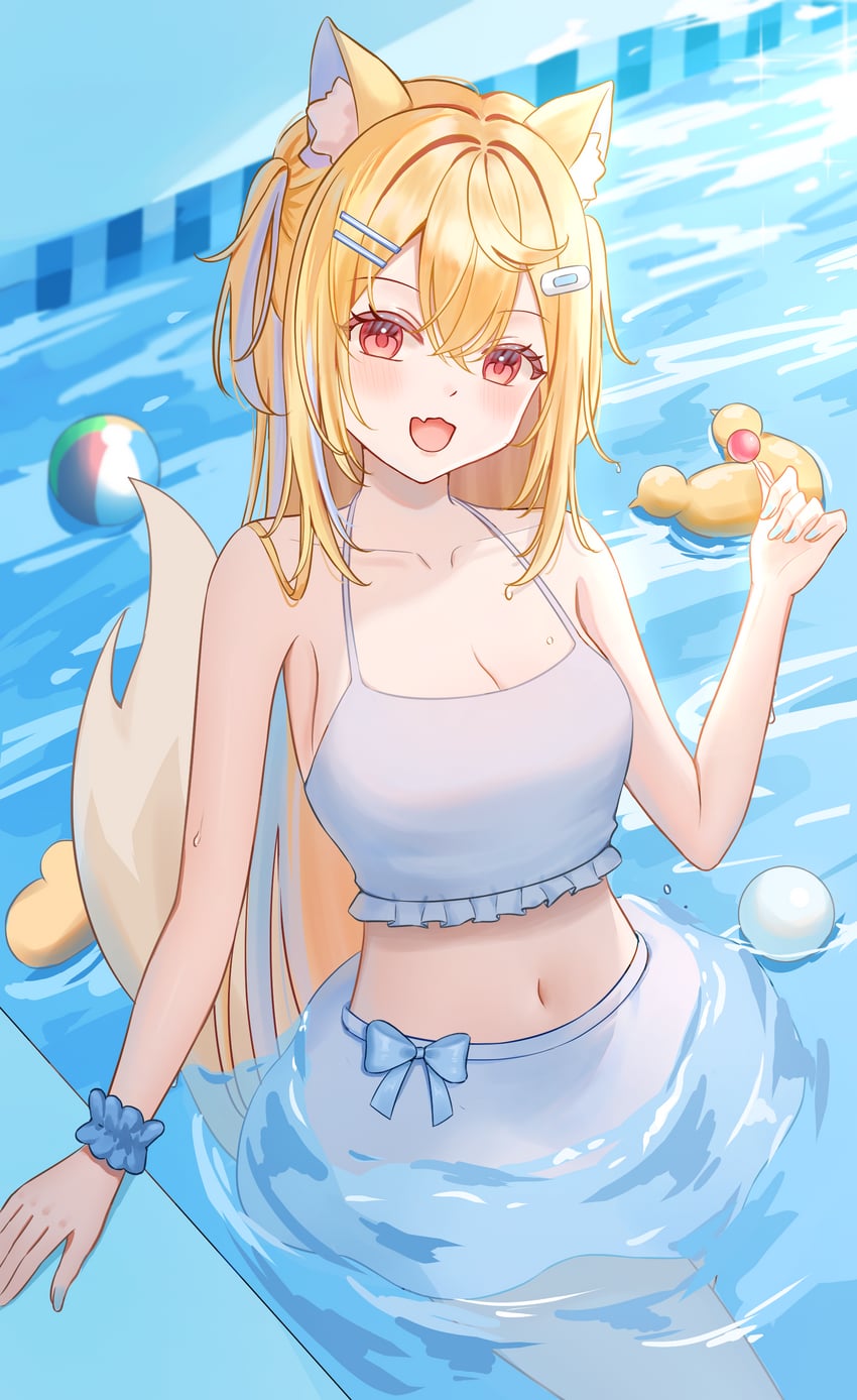 fuwawa abyssgard (hololive and 1 more) drawn by litch1801