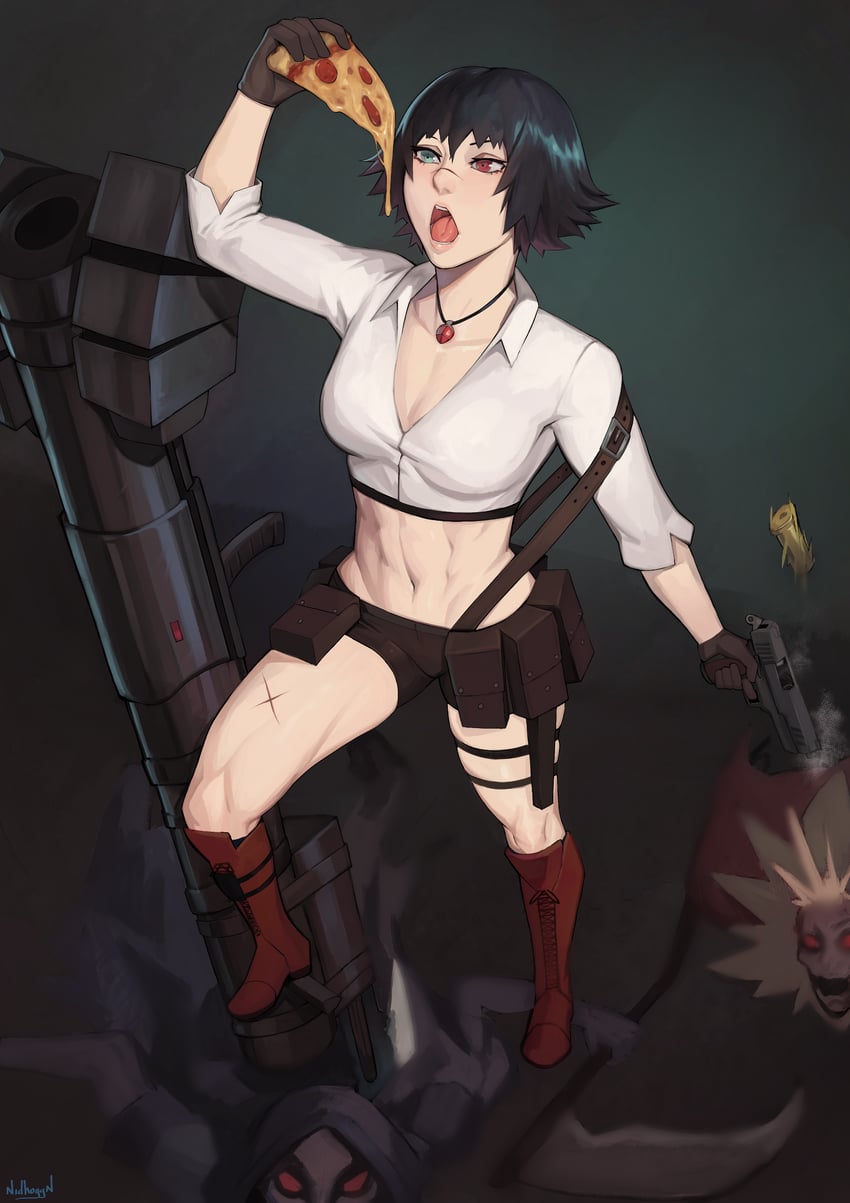 lady (devil may cry and 1 more) drawn by nidhoggn