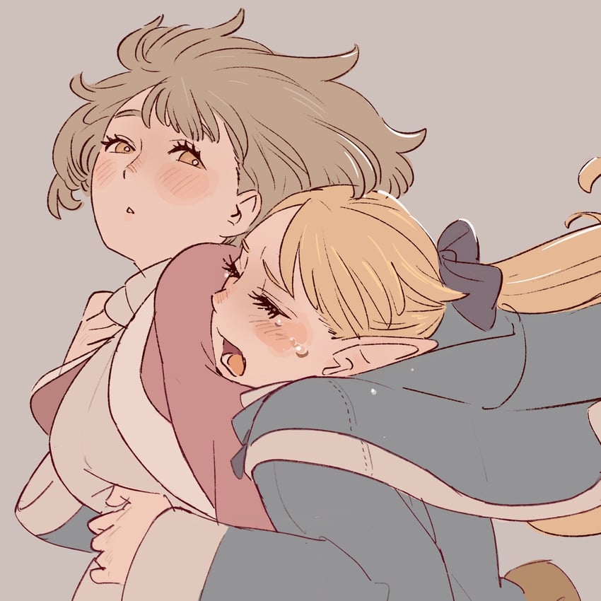 marcille donato and falin touden (dungeon meshi) drawn by 55bata6rou