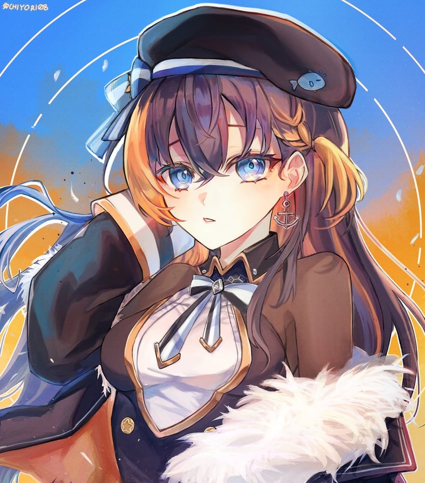 petra gurin (nijisanji and 1 more) drawn by chiyori08