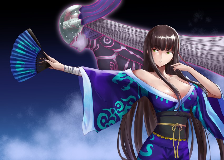 tougou hifumi (persona and 2 more) drawn by jojobirdz