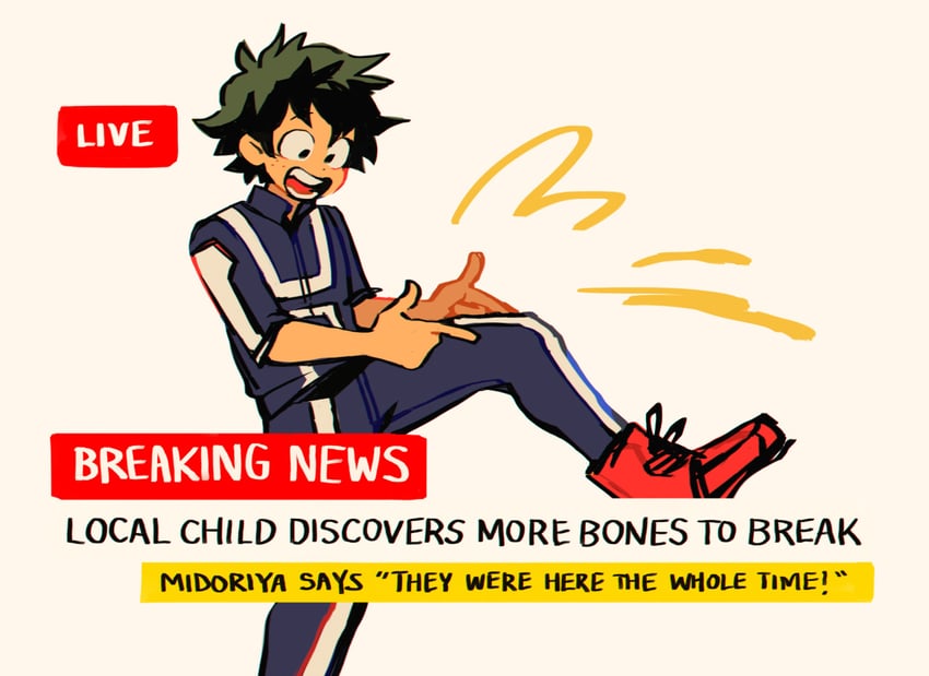 midoriya izuku (boku no hero academia) drawn by fenkko