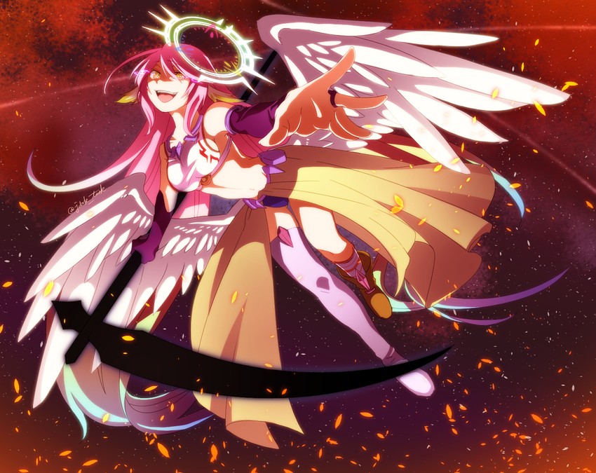 jibril (no game no life) drawn by tasuku_(jdrk_task)