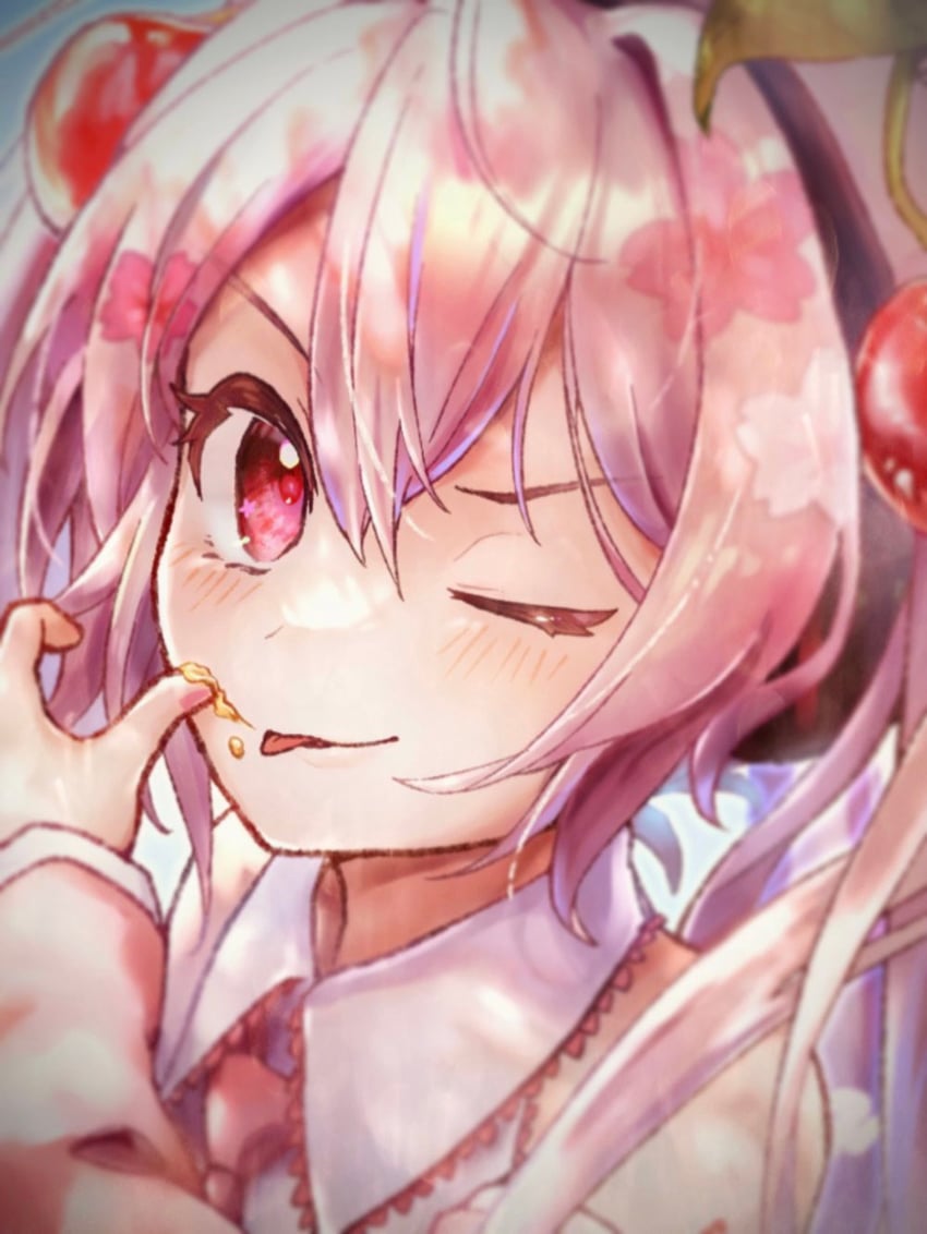 hatsune miku and sakura miku (vocaloid) drawn by suama_(haruichi)