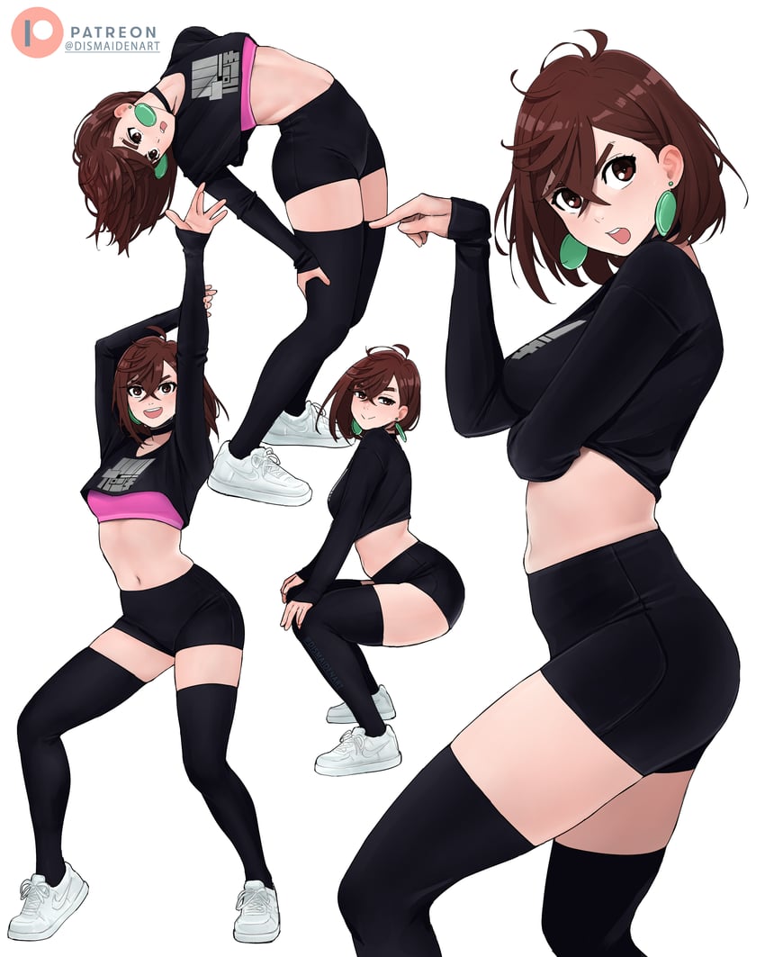 ayase momo (dandadan) drawn by dismaiden