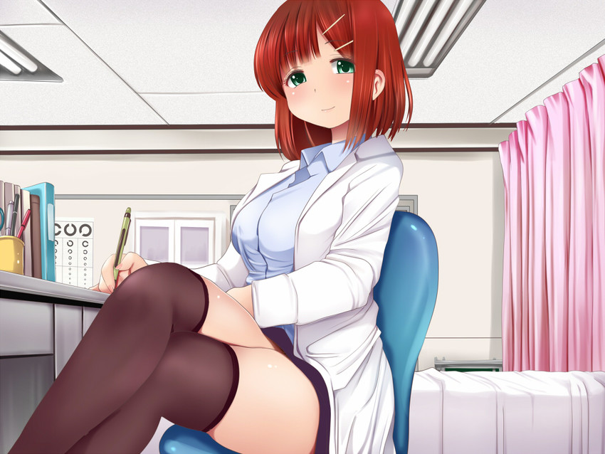 Anime sensual doctor lingerie