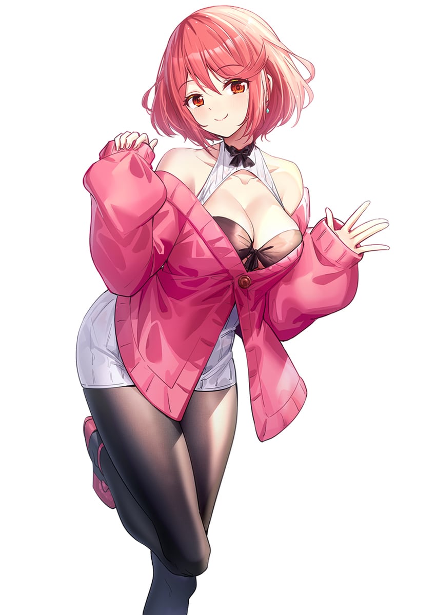 pyra (xenoblade chronicles and 1 more) drawn by ririko_(zhuoyandesailaer)
