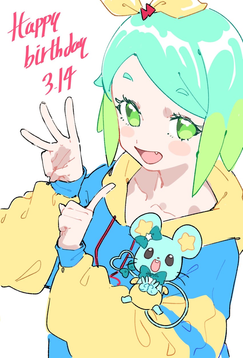 nijiiro nino and chuppe (pretty series and 2 more) drawn by fugota6509