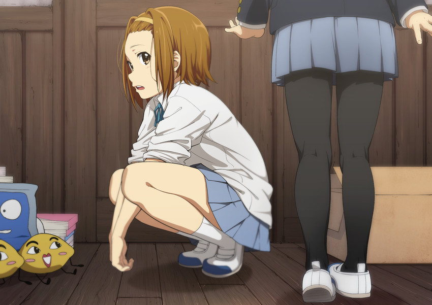 hirasawa yui and tainaka ritsu (k-on!) drawn by jabittoson