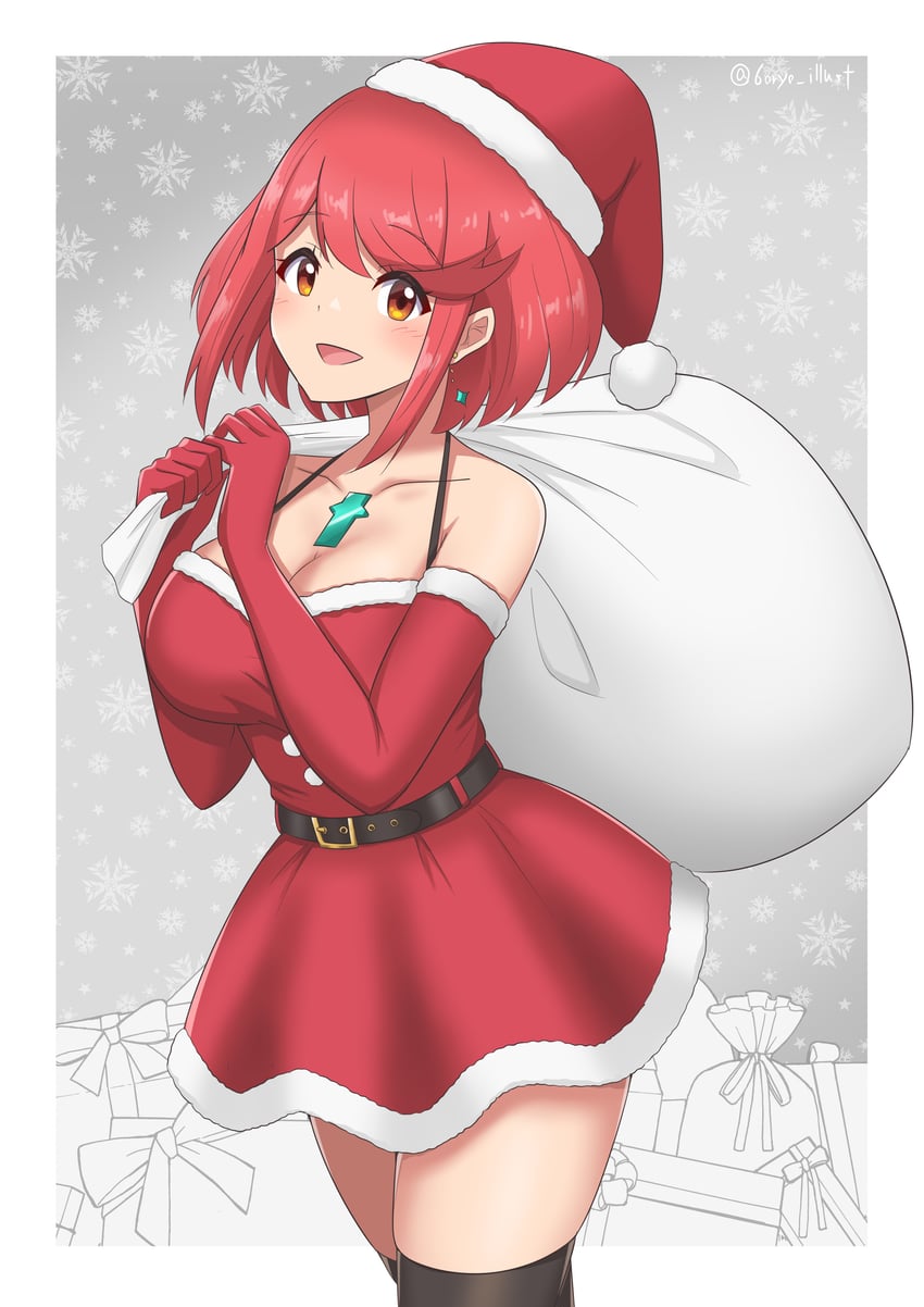pyra (xenoblade chronicles and 1 more) drawn by ryochan96154