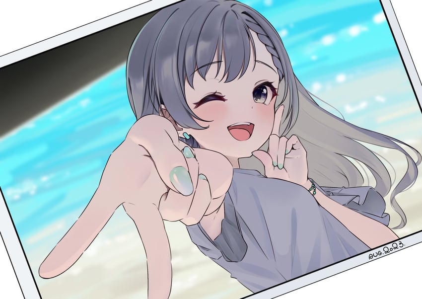 hisakawa hayate (idolmaster and 2 more) drawn by viq