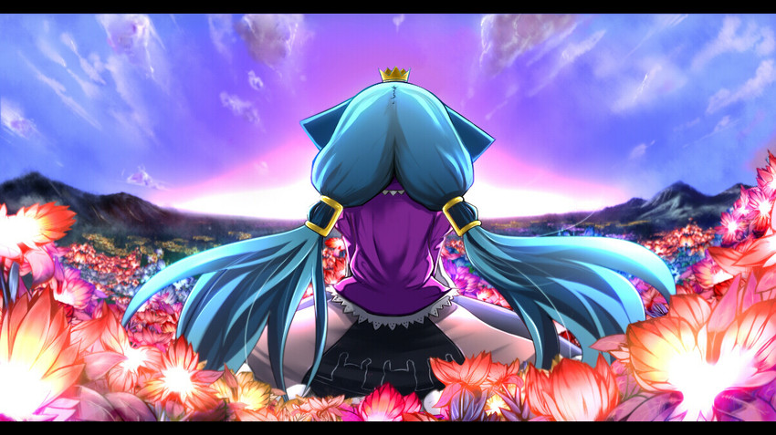 princess and momomeno (7th dragon) drawn by mantarou_(shiawase_no_aoi_tori)