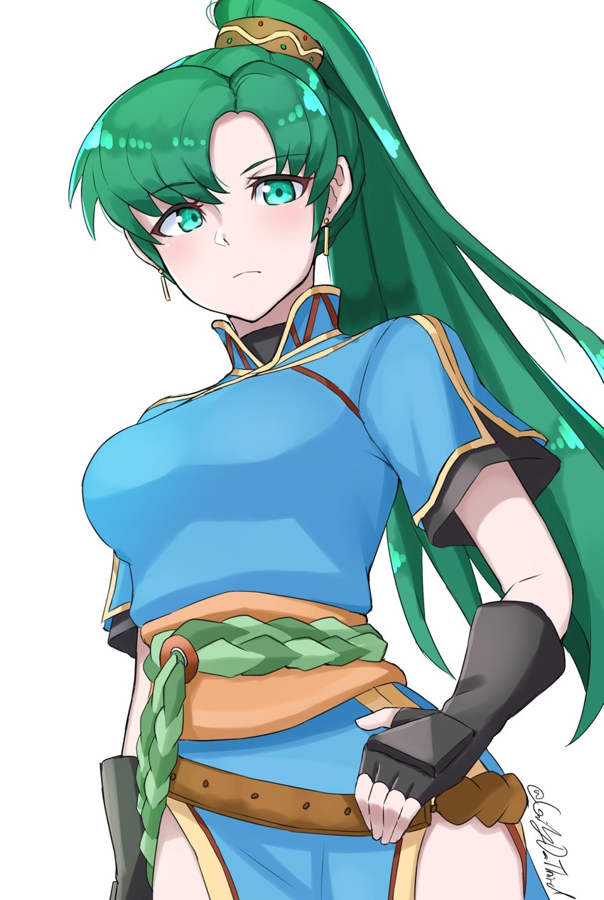 lyn (fire emblem and 1 more) drawn by grimmelsdathird