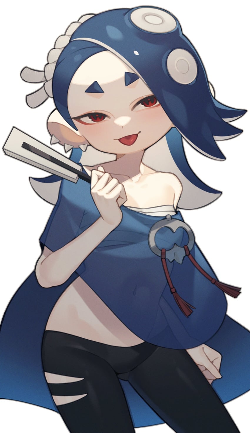 shiver (splatoon and 1 more) drawn by prat_rat