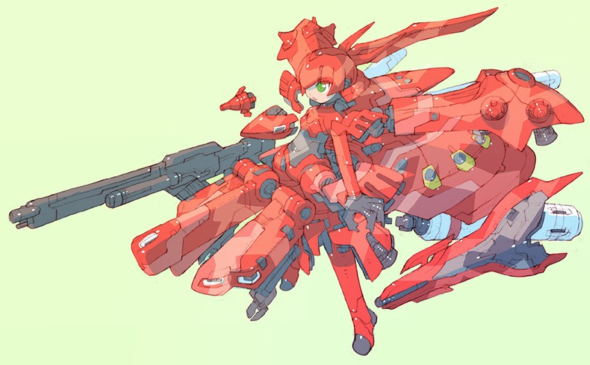 nightingale (gundam and 2 more) drawn by nakayama_tooru