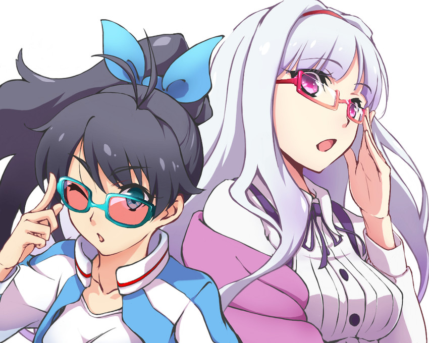 shijou takane and ganaha hibiki (idolmaster) drawn by maa-san_(dammerung)