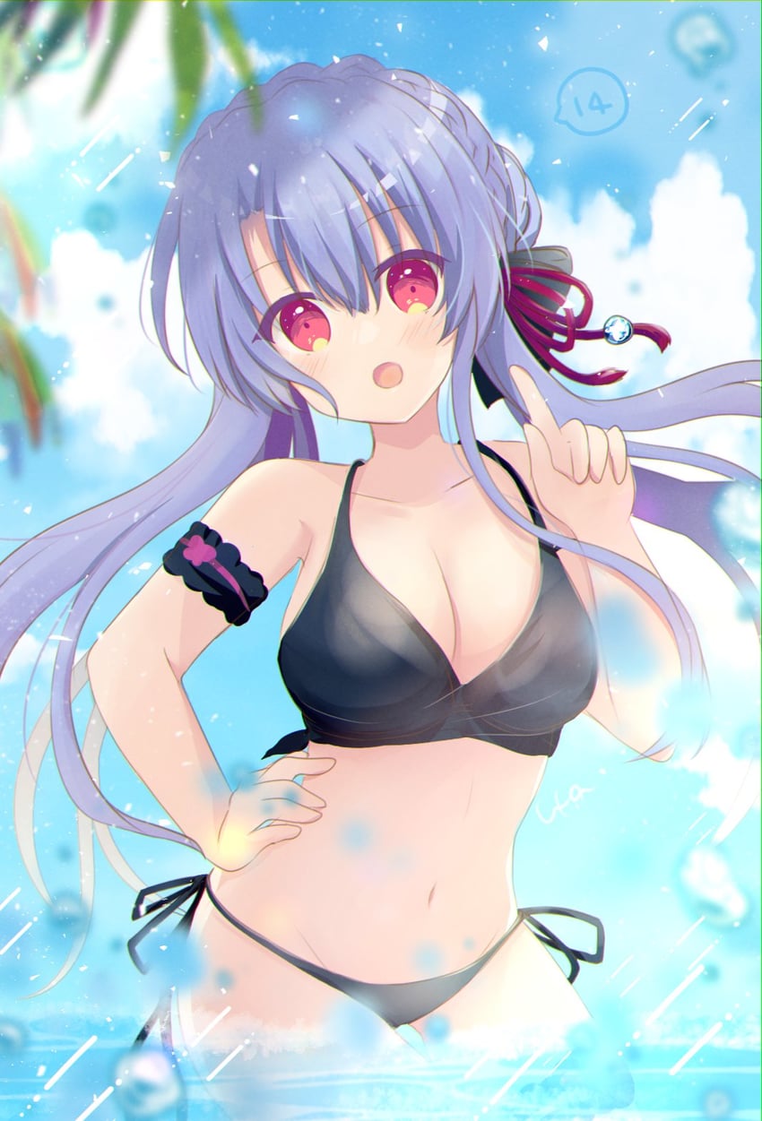 sorakado ao (summer pockets) drawn by ura_(ura-tennislove)