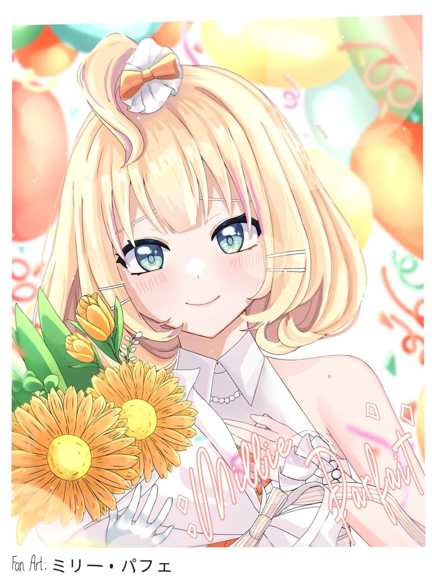 millie parfait (nijisanji and 1 more) drawn by zufrix2