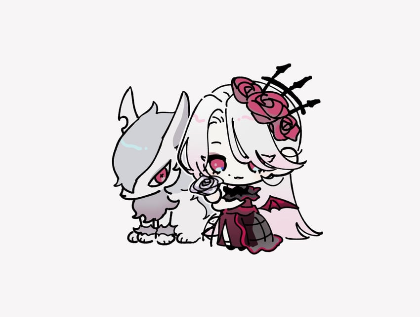 livly and volf (original and 1 more) drawn by ukuktgu