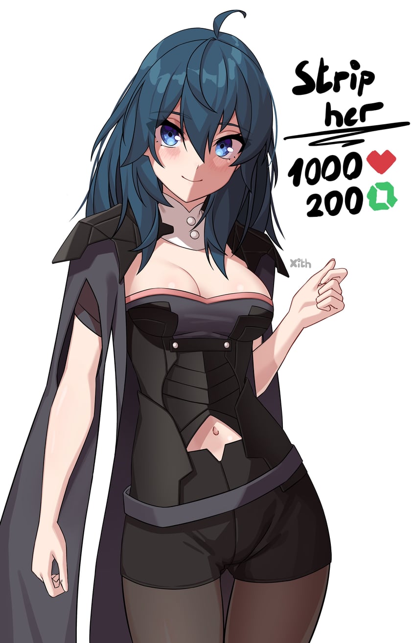 female byleth (fire emblem and 1 more) drawn by x_xith_x