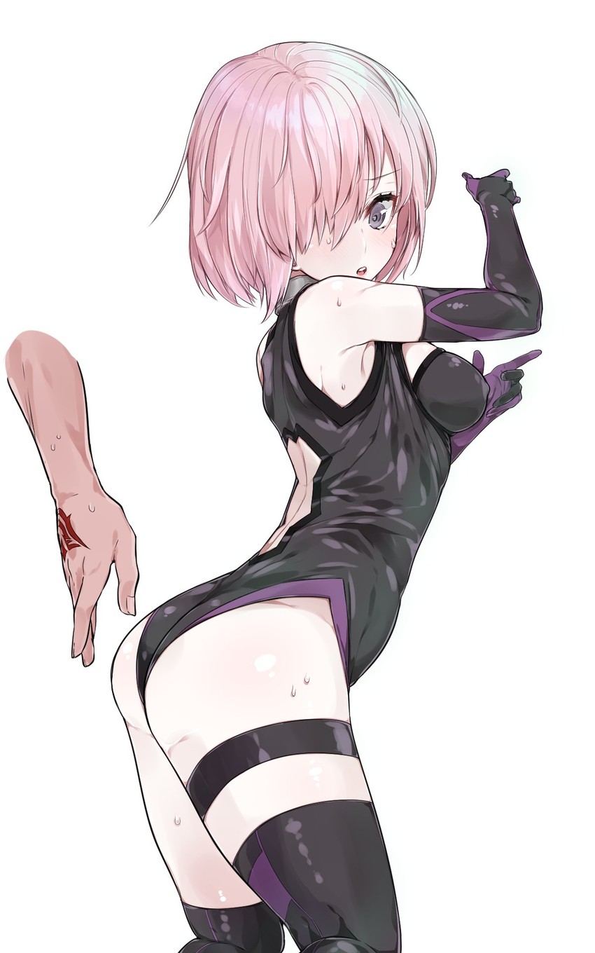 mash kyrielight (fate and 1 more) drawn by mitsudoue