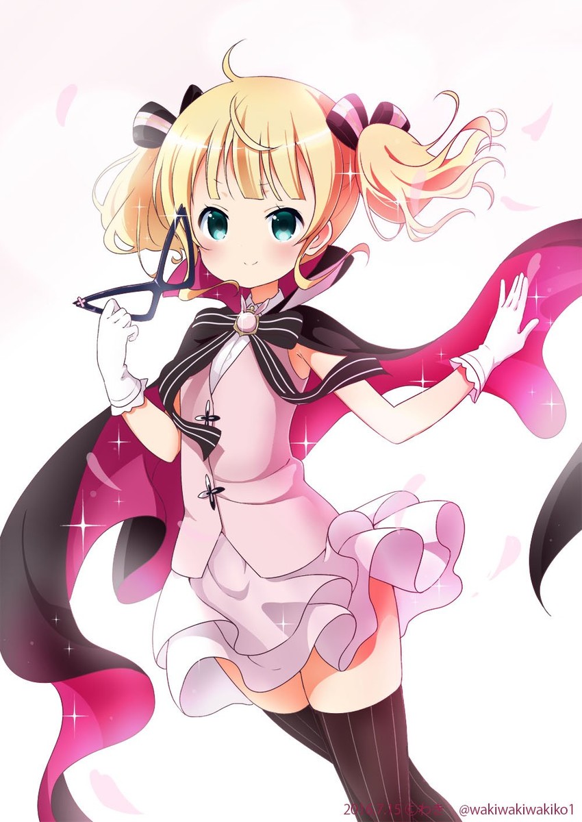 kirima syaro and phantom thief lapin (gochuumon wa usagi desu ka?) drawn by neki_(wakiko)