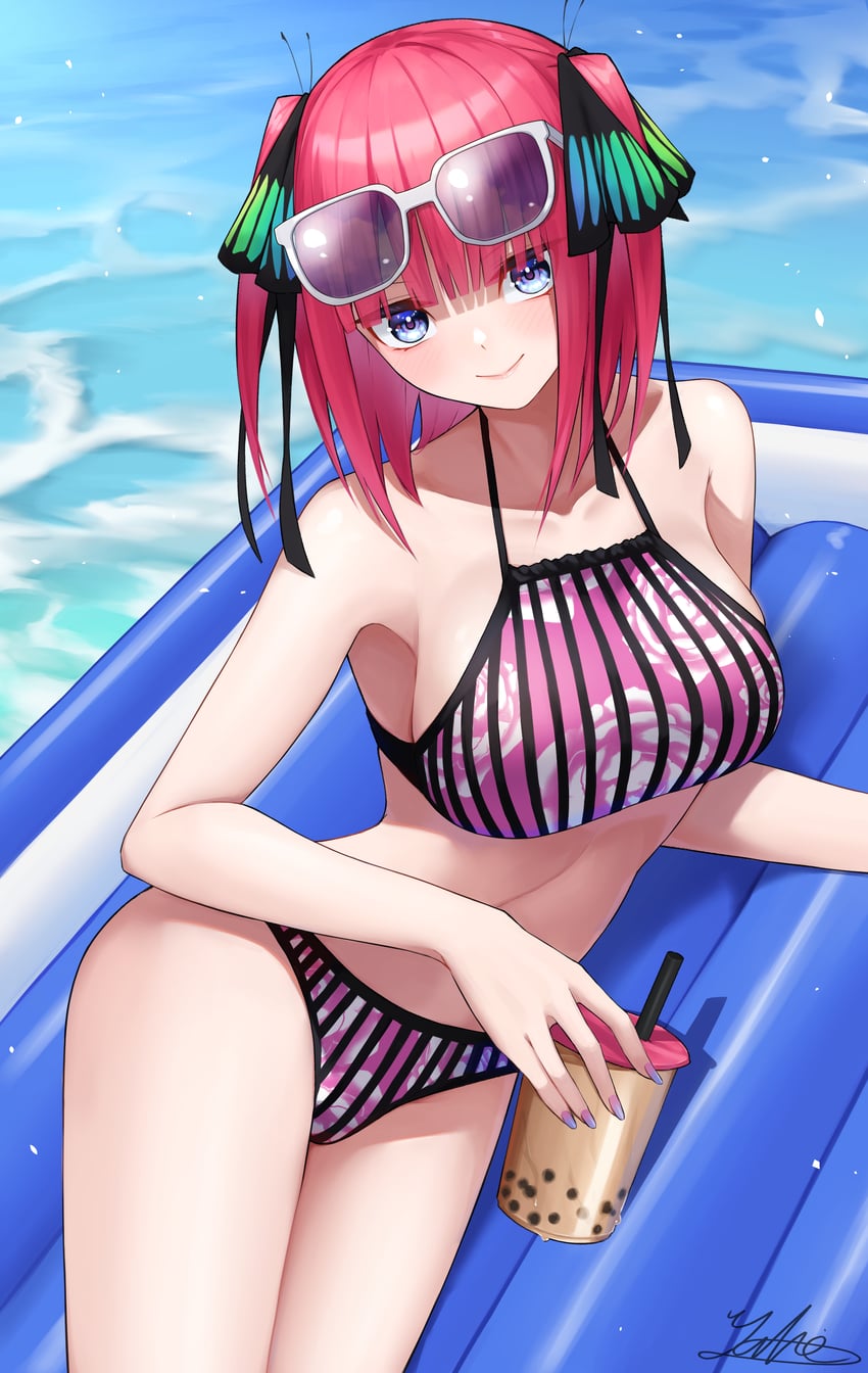 nakano nino (go-toubun no hanayome) drawn by yuhi_(yuhi_atb26)