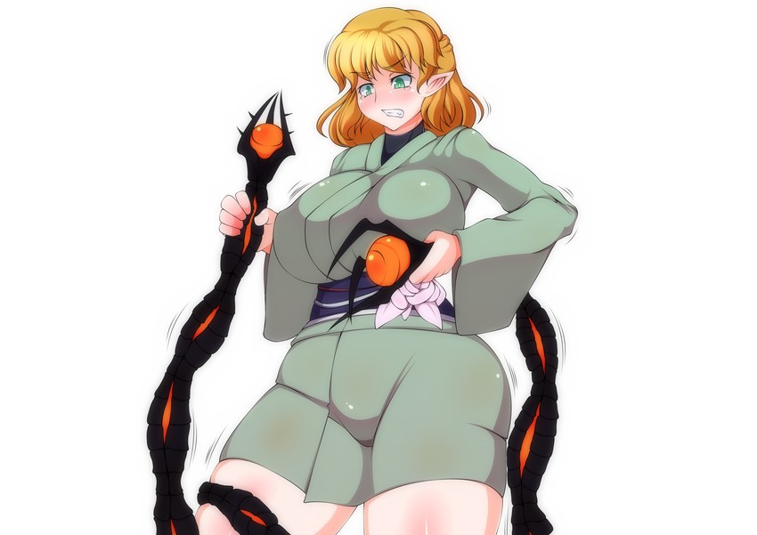 mizuhashi parsee and gwanahda (touhou and 2 more) drawn by benedicta_(yamamaya4)