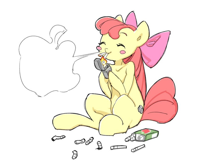 apple bloom (my little pony and 1 more) drawn by iizuna_(milky_walker)