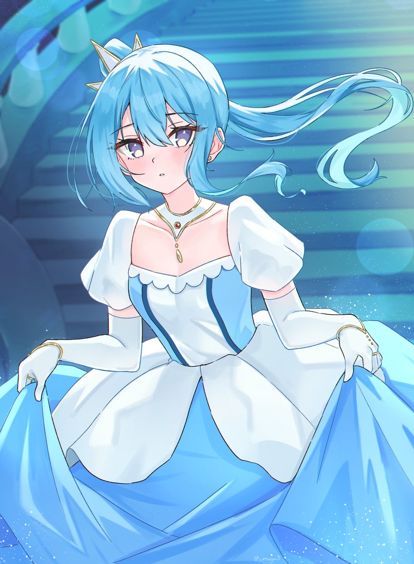 hoshimachi suisei (hololive and 1 more) drawn by magui3