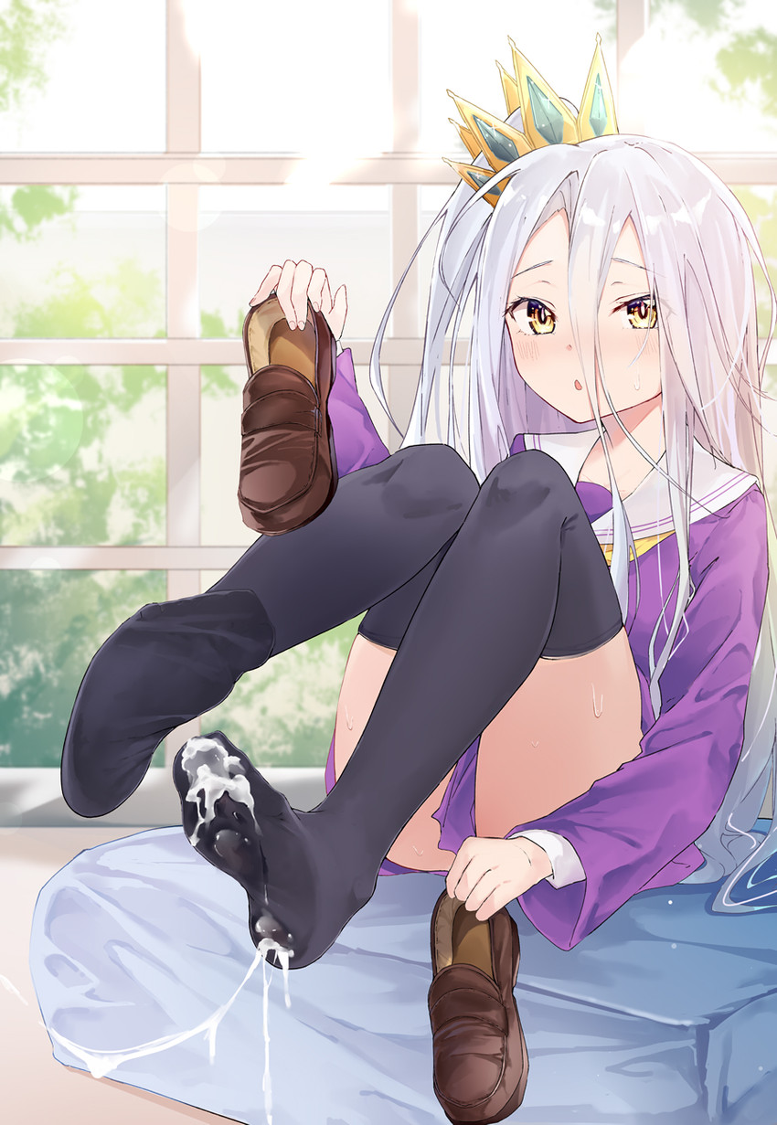 shiro (no game no life) drawn by kou_futoshi