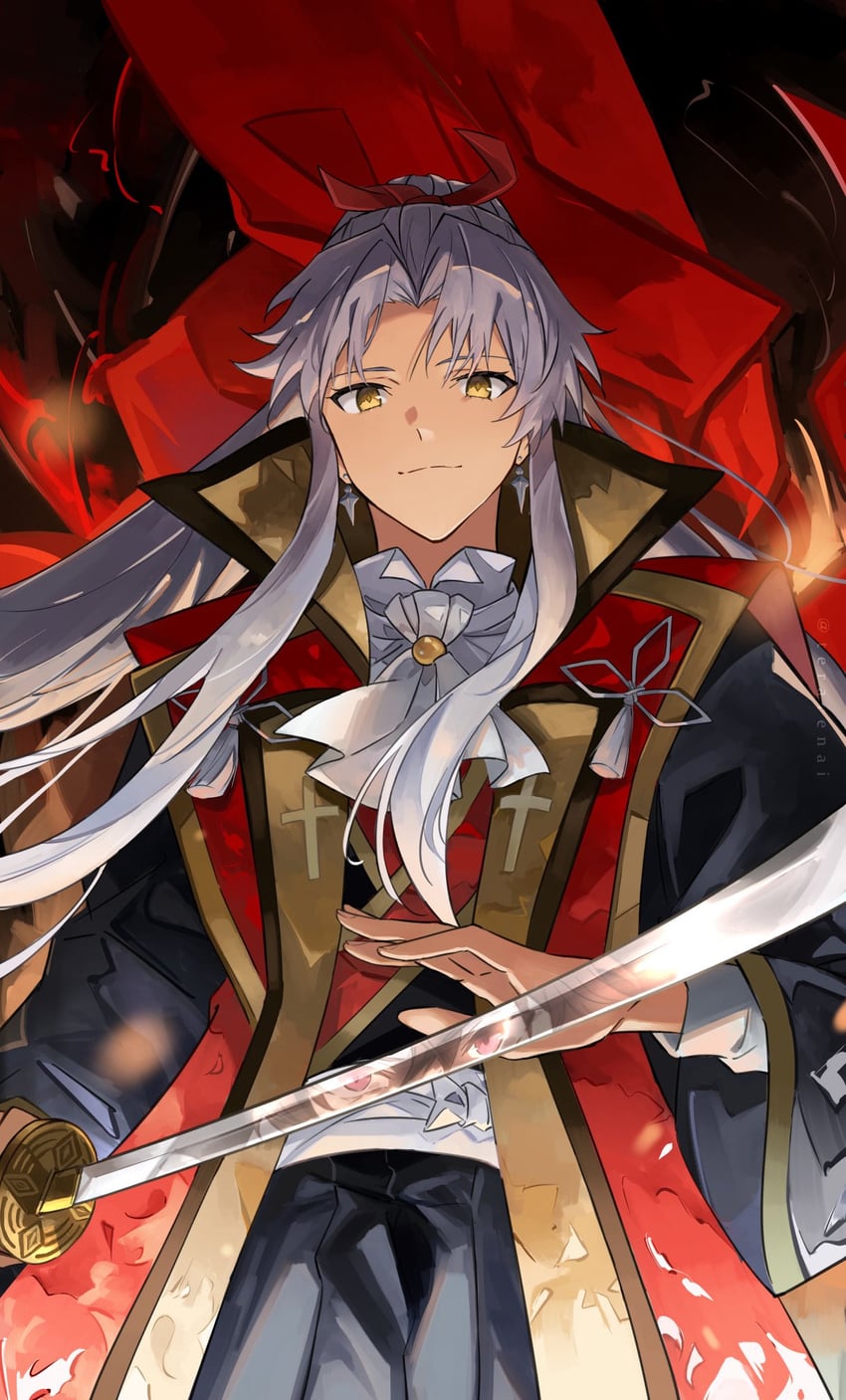 sieg and amakusa shirou (fate and 1 more) drawn by terarenai