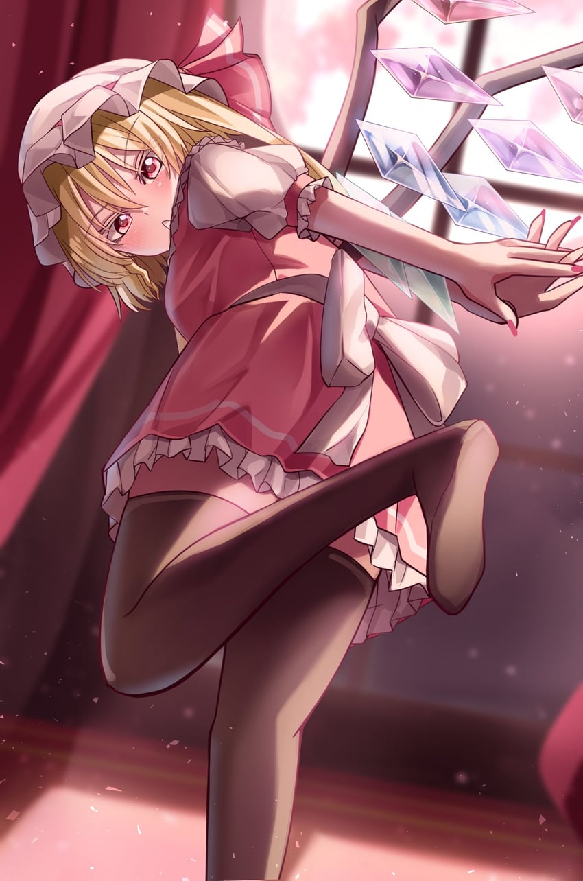 flandre scarlet (touhou) drawn by mahoro_(minase_mahoro)