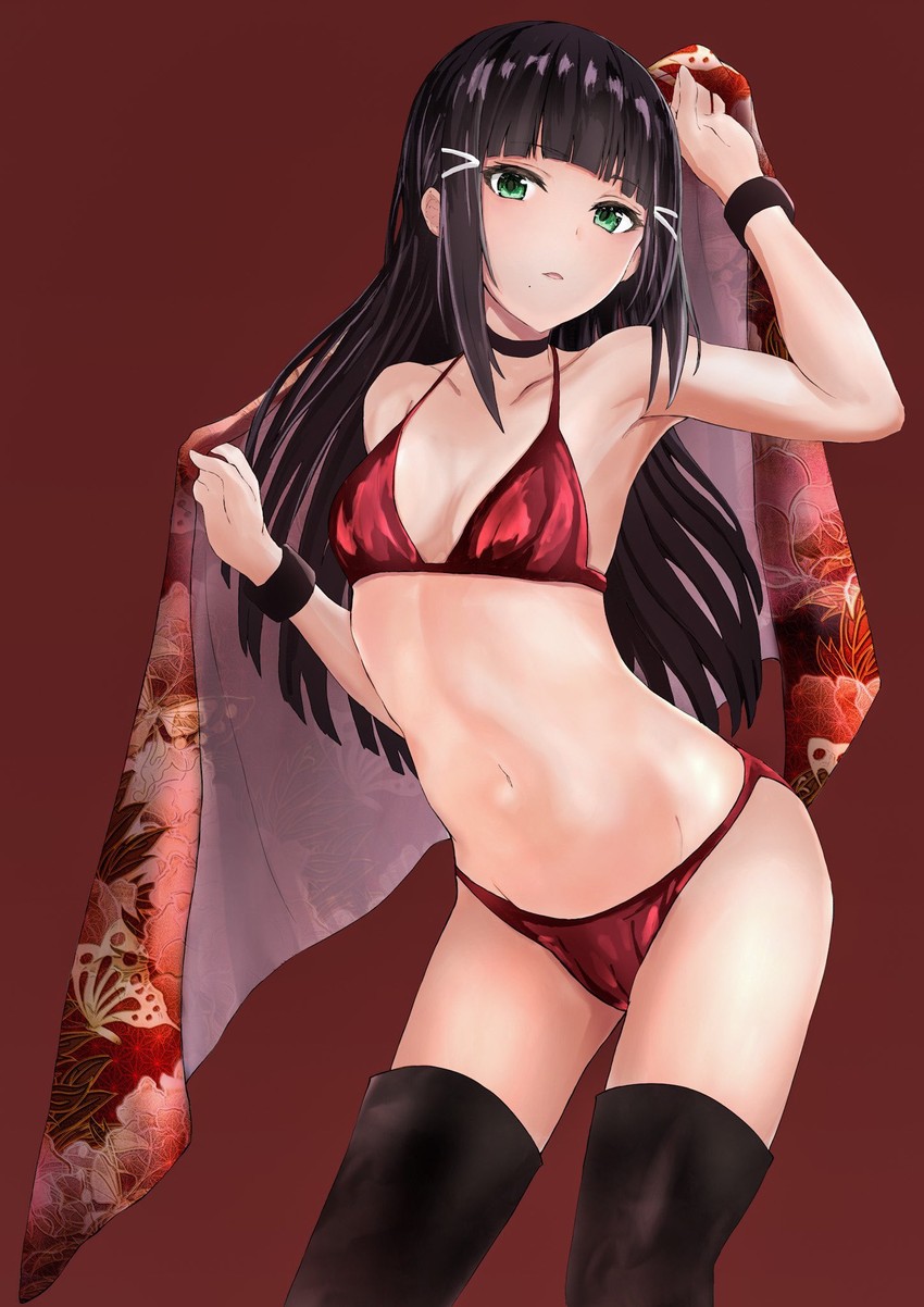 kurosawa dia (love live! and 1 more) drawn by alumina_(kennmeidesu)