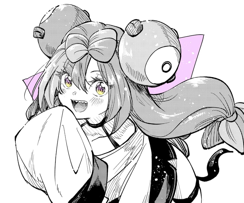 iono (pokemon and 1 more) drawn by kudou_makoto