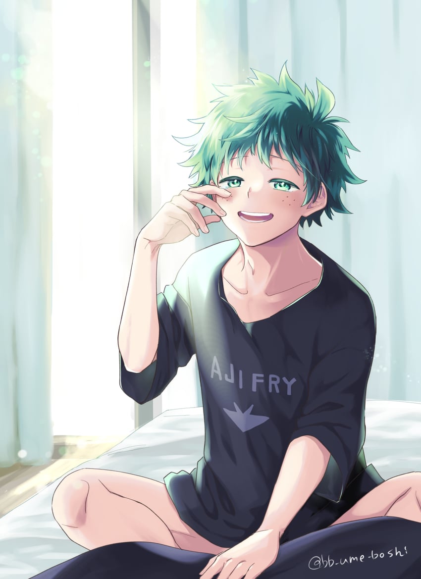 midoriya izuku (boku no hero academia) drawn by ume_(326310)